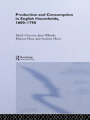 cover image of Production and Consumption in English Households 1600-1750